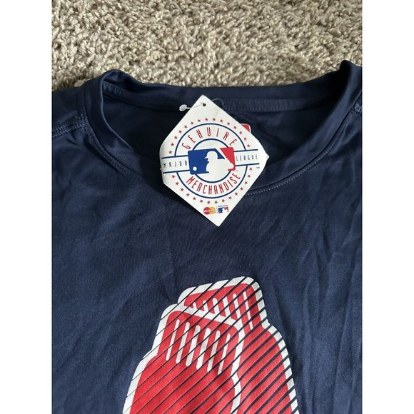 NWT Boston Red Sox Shirt Mens Adult Blue Casual Outdoors MLB Baseball Size XL - Picture 4 of 9
